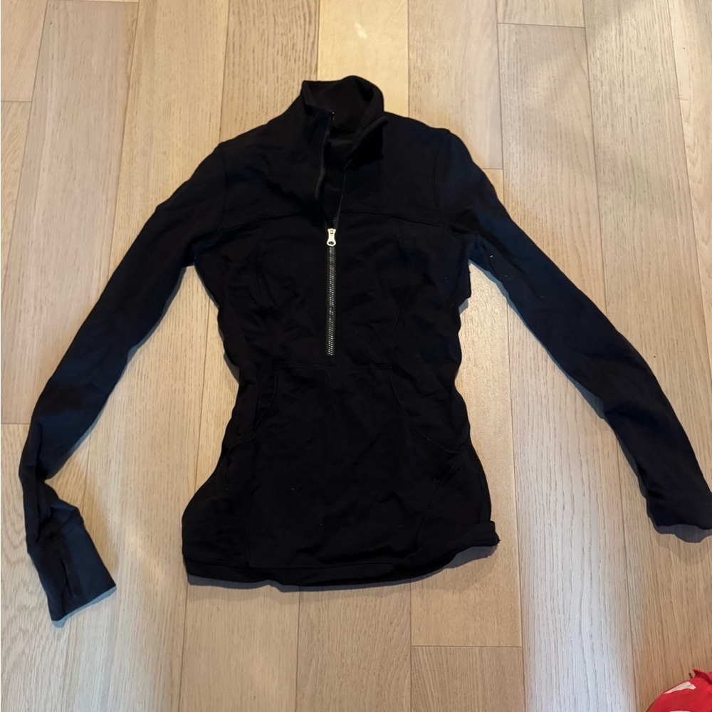 Lululemon Athletica Black Women's Half-Zip Hoodie